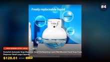 Automatic Soap Dispensers Touchless Foam Wall Mounted: Top 5 Best Sellers - 400ML Touchless Tabletop Or Wall Mounted IPX...