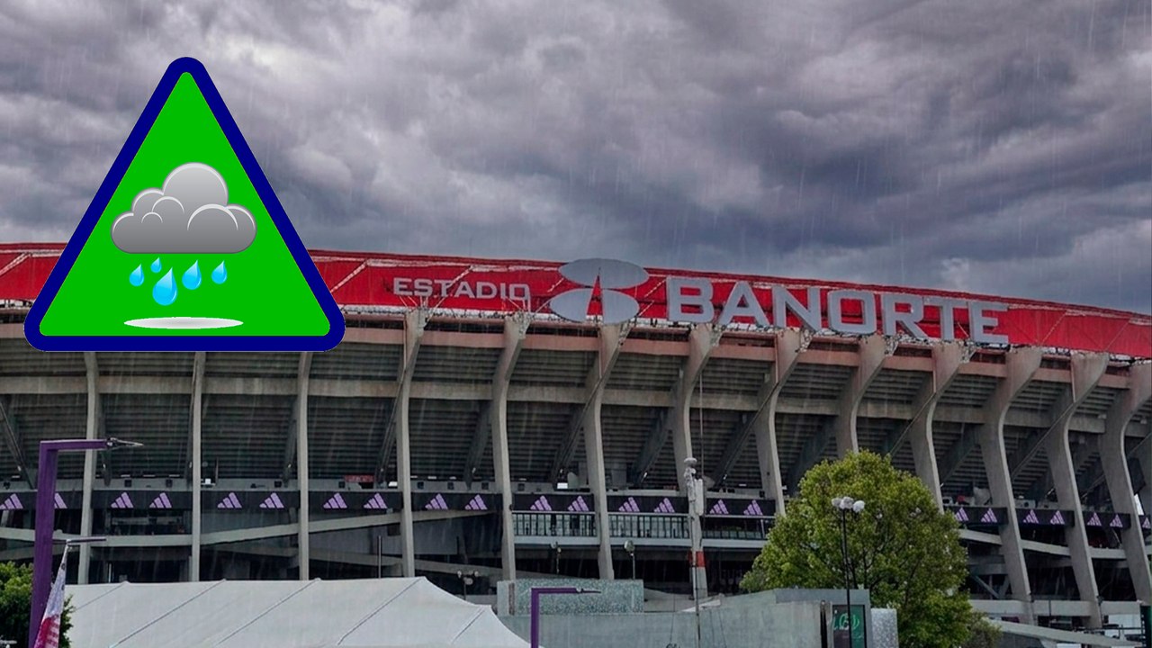 México vs Canadá Sub-20 se retarasa por tormenta eléctrica en el Estadio Azteca