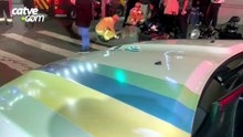 Motociclista sofre fratura na mão após batida com carro no Centro de Cascavel