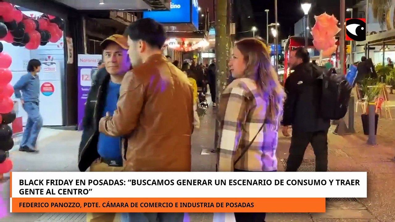 Posadas disfrutó de la primera noche del Black Friday