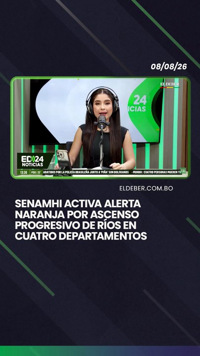 SENAMHI ACTIVA ALERTA NARANJA POR ASCENSO PROGRESIVO DE RÍOS EN CUATRO DEPARTAMENTOS