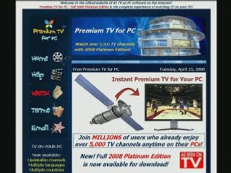 How to watch FREE live internet television stations on your