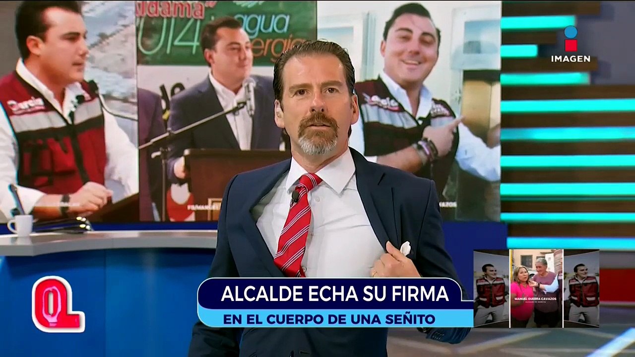 Alcalde pone su firma en un lugar comprometedor | Qué Importa