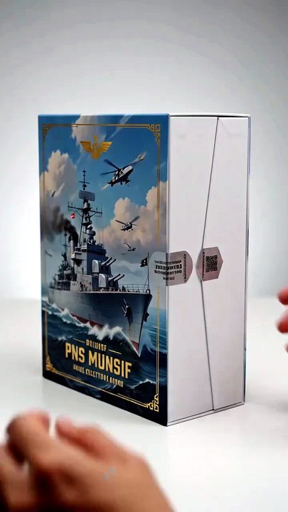 Naval Patrol Vessel Model Unboxing 🚢 | Realistic Die-Cast Warship Model