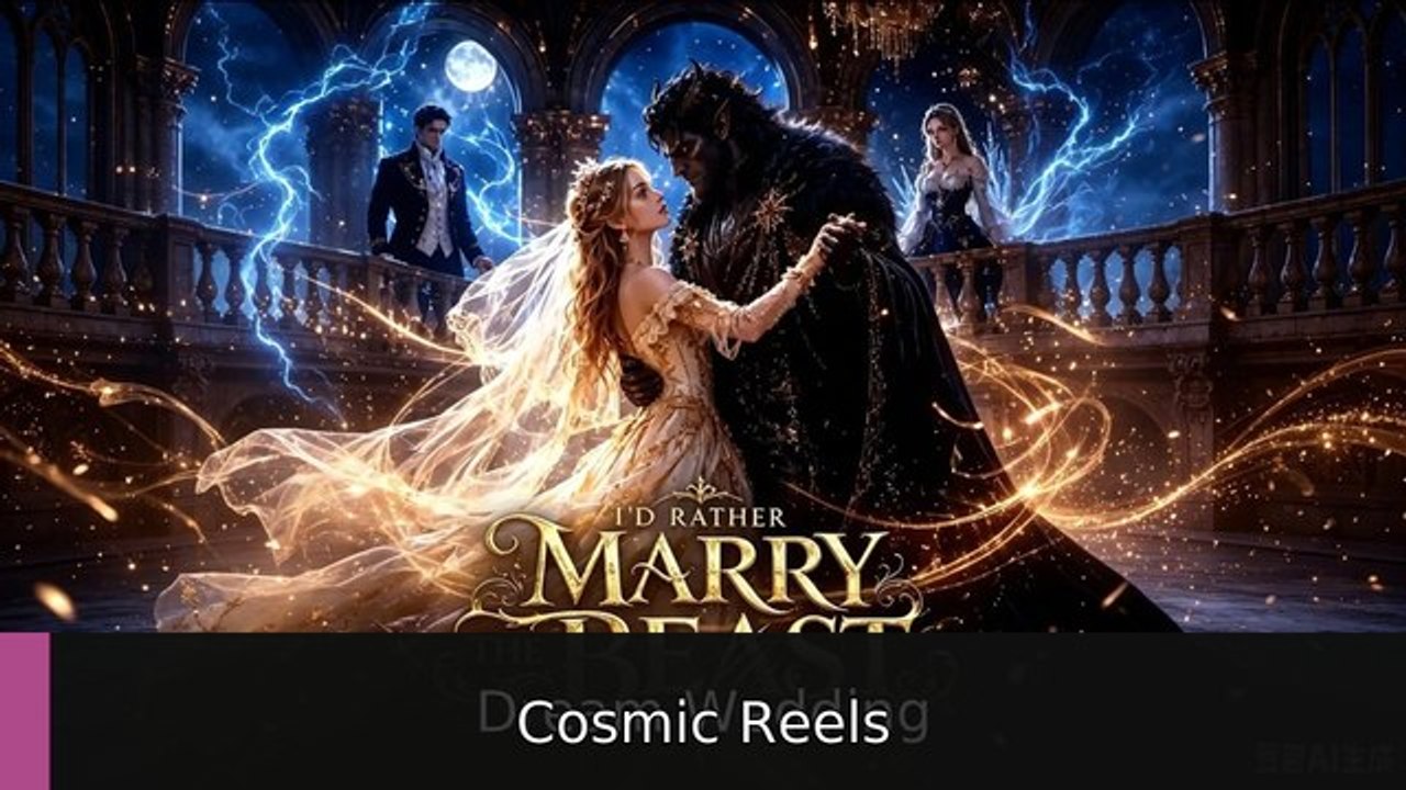 i'd rather marry the beast than you !! !! ❤️ Cosmic Reels
