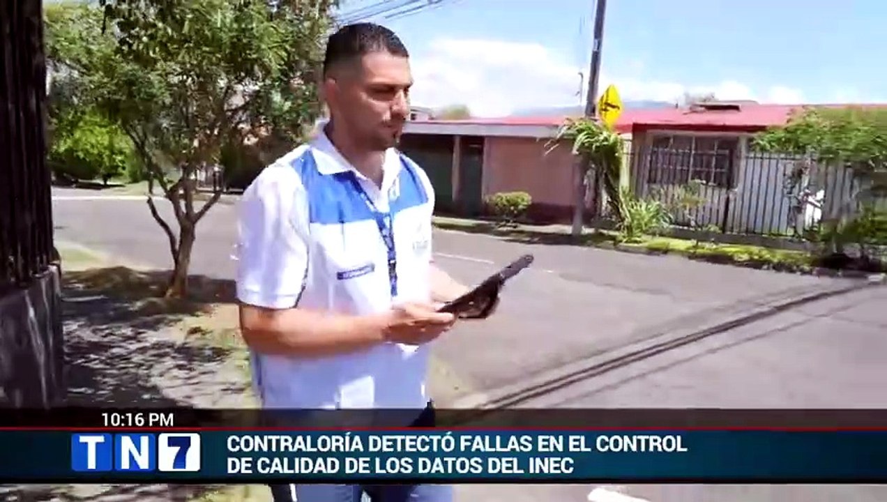 tn7-Contraloría detecta fallas en el control de calidad de los datos del INEC [Full Movie]