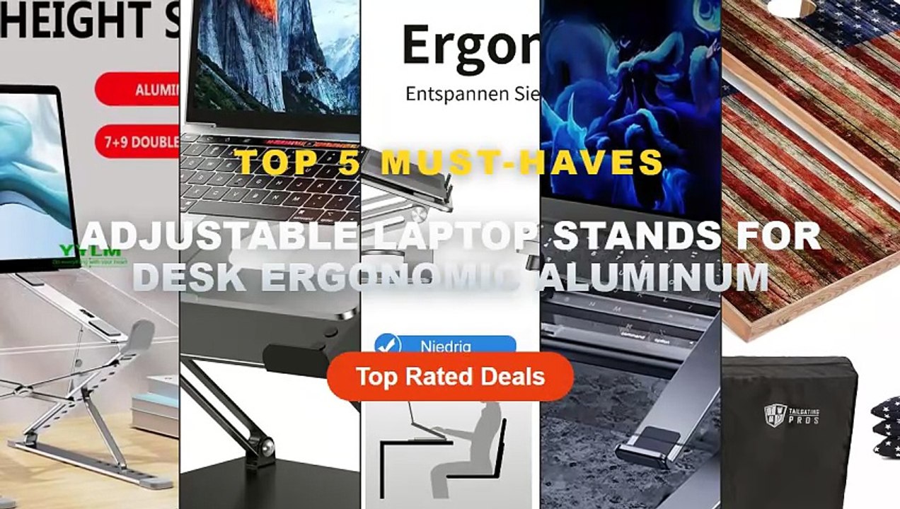 Cheap & Best Adjustable Laptop Stands For Desk...