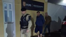 Dois homens detidos pela ROTAM são encaminhados à Central de Flagrantes em Cascavel