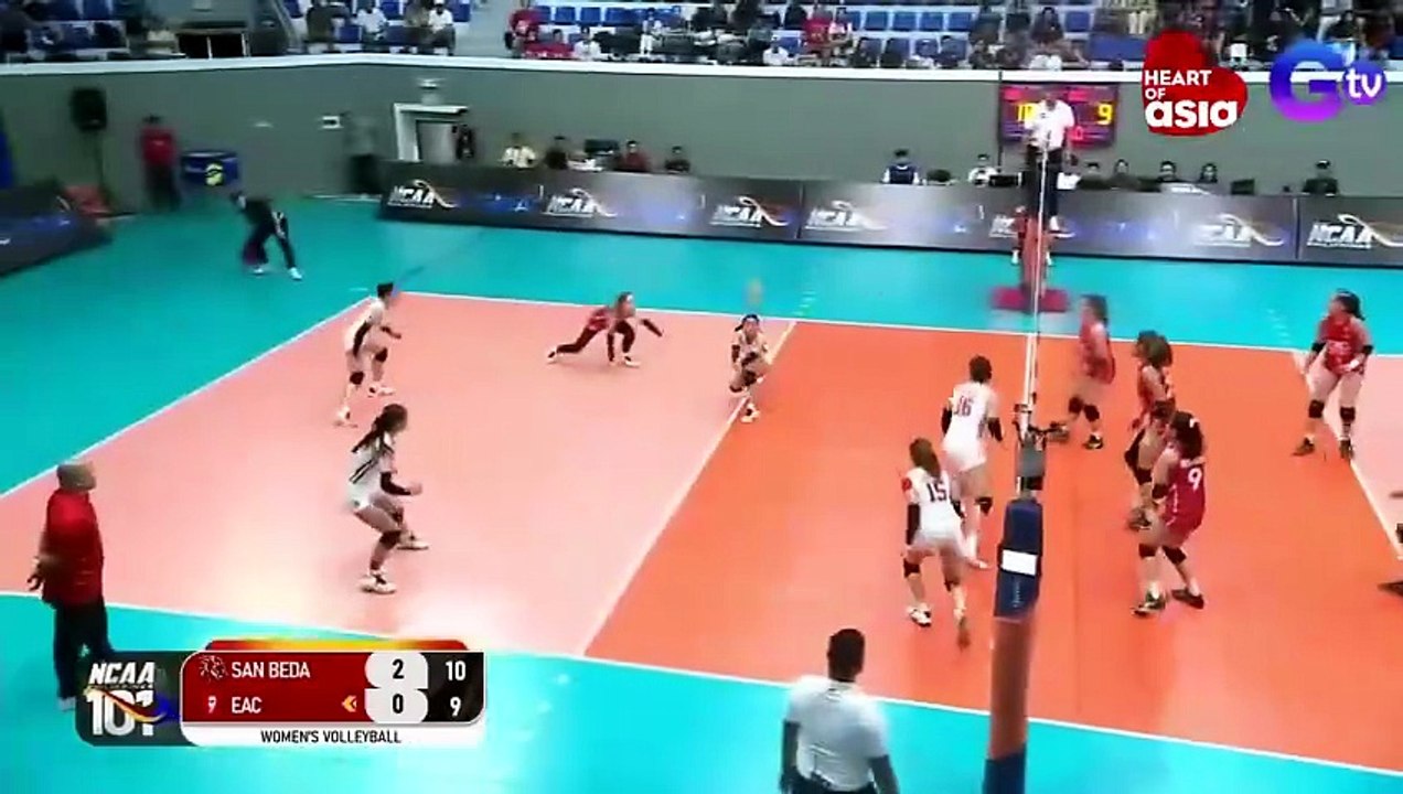 FULL SECOND HALF - San Beda Lady Red Spikers vs EAC Lady Generals | NCAA Season 101 [Full Movie]