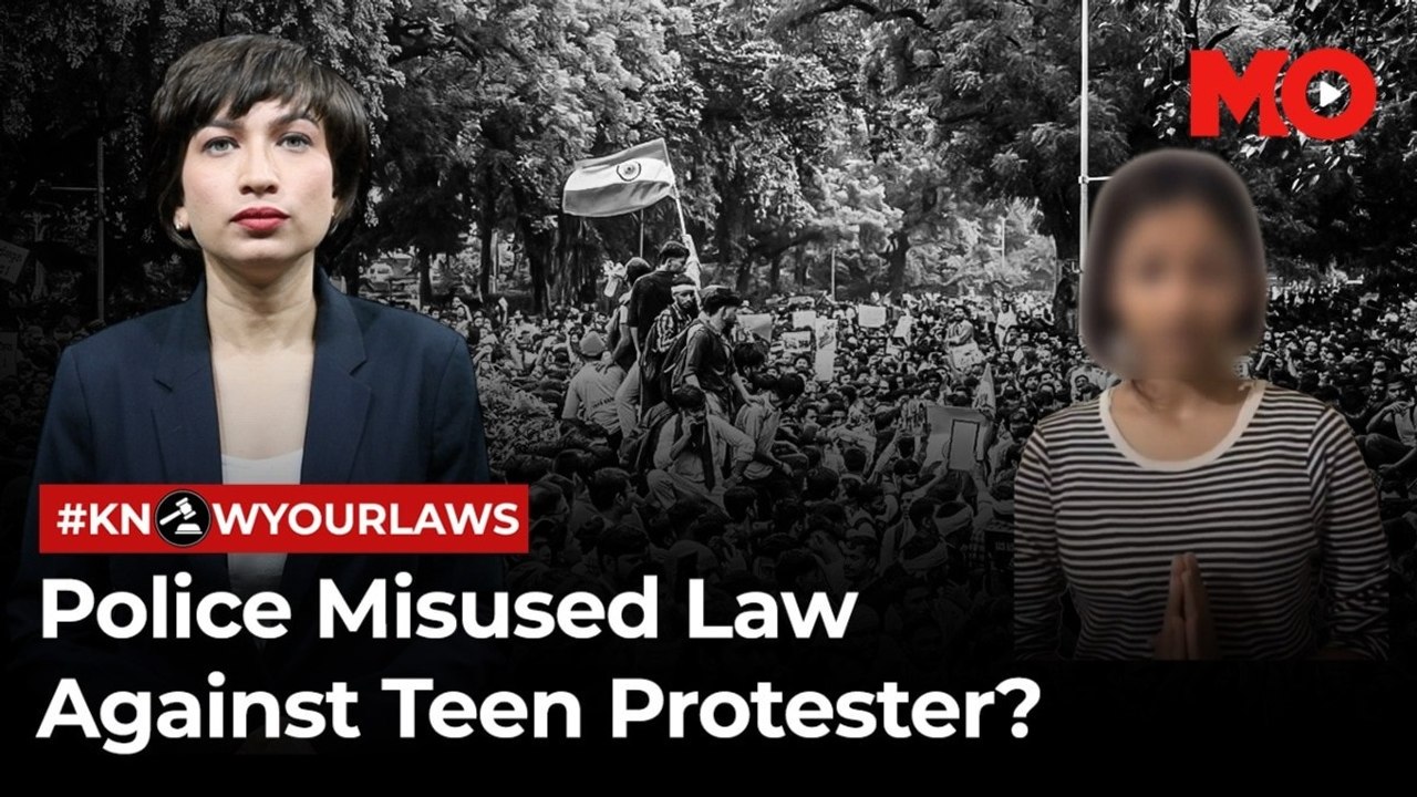 Were the right BNS sections invoked in the teen protest FIR?