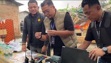 Dilengkapi CCTV dan HT, Sarang Narkoba Digerebek Polisi