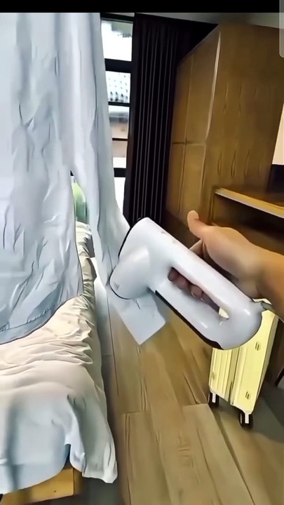 Ironing Shirt in Seconds! Portable Handheld Steamer Review 💨