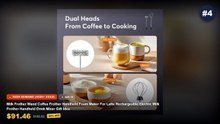 Cheap & Best Compact Electric Milk Frothers For Home Coffee Unboxing & Review - MINI Coffee Frother USB Rechargeable 3 S...