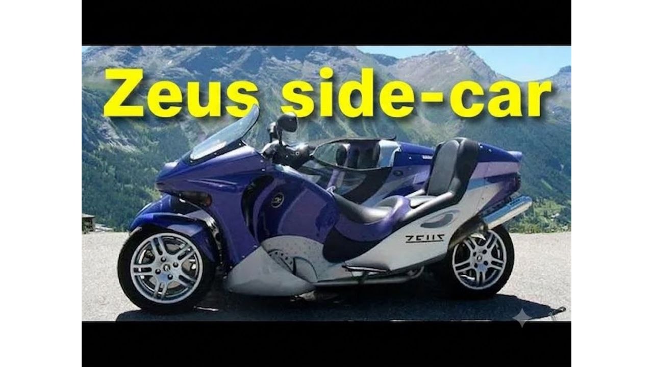 Zeus Side-bike : une moto à side-car vraiment unique