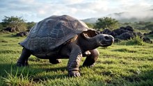 Galápagos Tortoise : The ancient island giant known for its incredible longevity