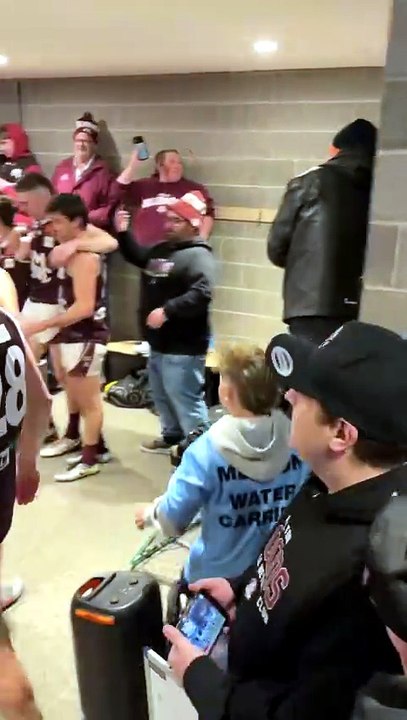 Melton sing the song after win over Darley