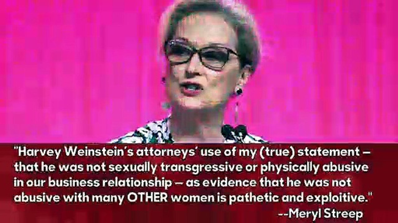 Meryl Streep Fires Back at Harvey Weinstein for Using Her Name in Lawsuit | THR News [Full Movie]