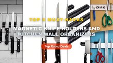 Best Magnetic Knife Holders And Kitchen Wall Organizers on AliExpress | Review