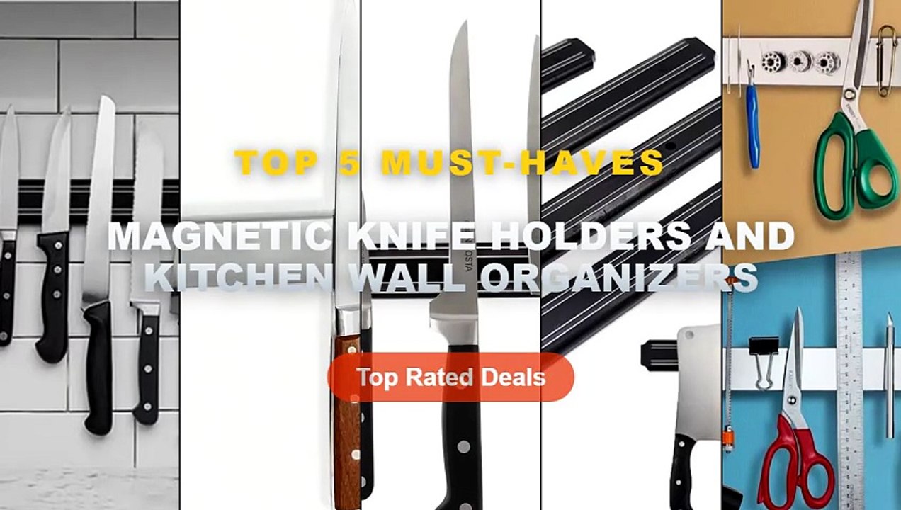 Best Magnetic Knife Holders And Kitchen Wall Organizers on AliExpress | Review