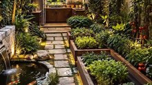 Serene Indoor Garden & Koi Pond Sanctuary! 🌿🐟✨