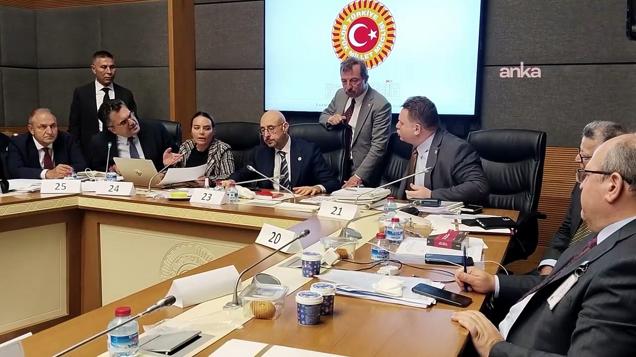 "Çerçeve Yasa" teklifi Adalet Komisyonu'nda... İYİ Partili Türkeş Taş ile MHP'li Bülbül arasında "pislik" tartışması