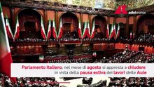 Chiusura estiva del Parlamento, le date