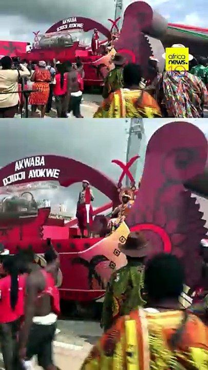Ivory Coast celebrates return of sacred 'talking drum' looted by France