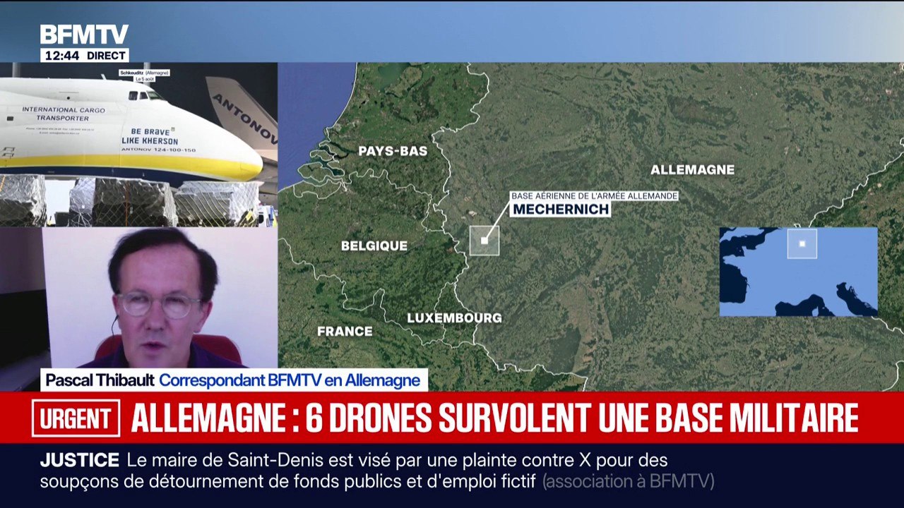 Allemagne: six drones survolent une base militaire dans la nuit de jeudi à vendredi