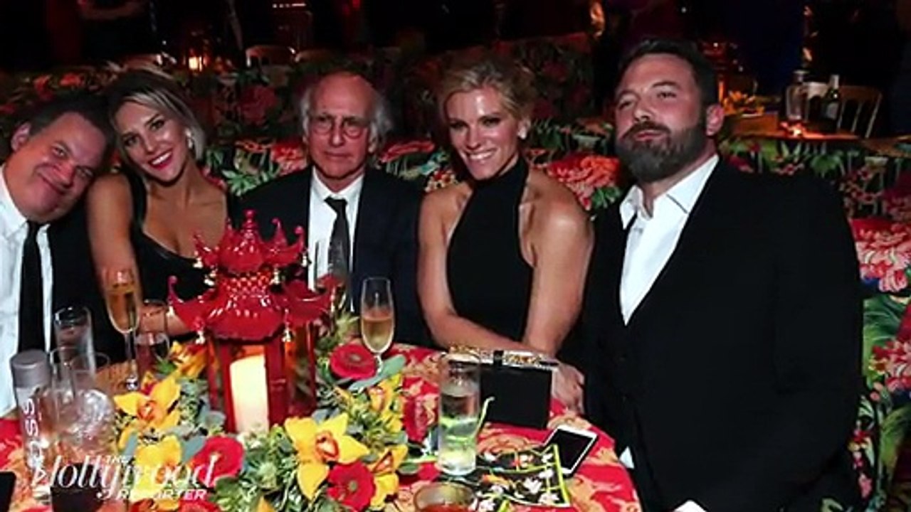 Ben Affleck and Lindsay Shookus Arm in Arm at The Emmys | THR News [Full Movie]