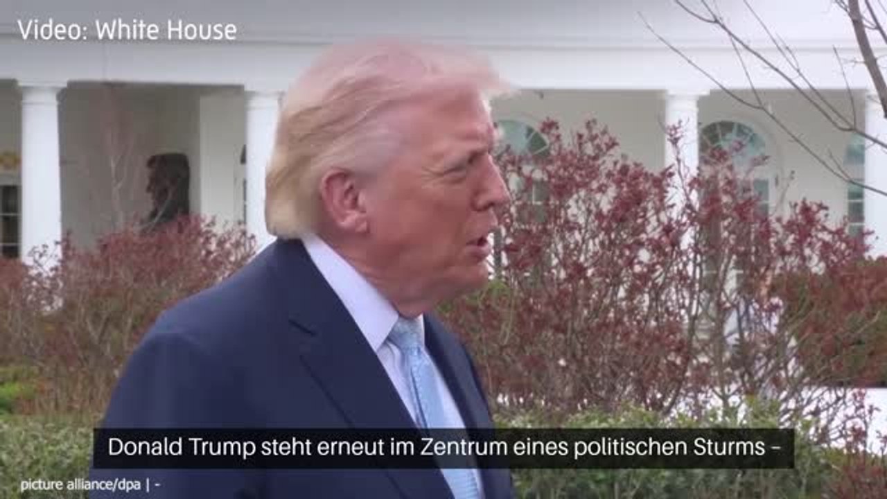 no glomex  Donald Trump: 'Nationale Schande' - US-Präsident tobt nach Ballsaal-Entscheidung