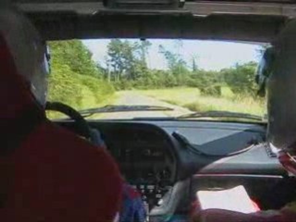 rallye de sauveterre  es5 Pascal Rey/Christophe Darriet 306