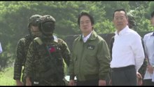 Taiwan, il presidente Lai sale sulla motovedetta lanciamissili
