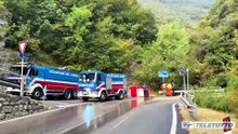 Video News - Incendio a Tignale, Canadair ed elicotteri in azione