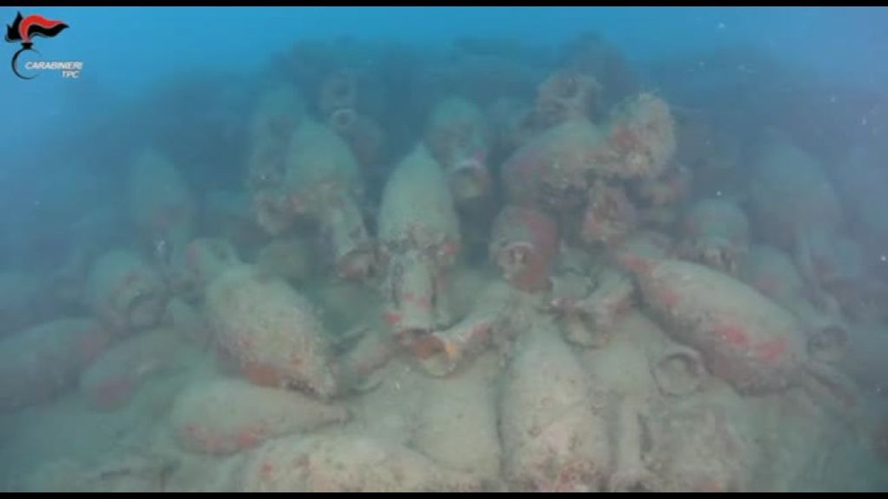 Relitto di epoca romana scoperto al largo di Mazara del Vallo