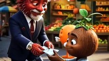 Poor Village Fruits Dream Big | Animation Video