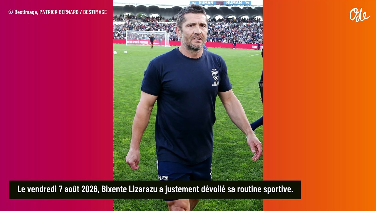 "La musculation passé 40 ans, c'est important, passé 50 ans, c'est indispensable" : comment Bixente Lizarazu s'entretient assidûment pour rester musclé à 56 ans ?