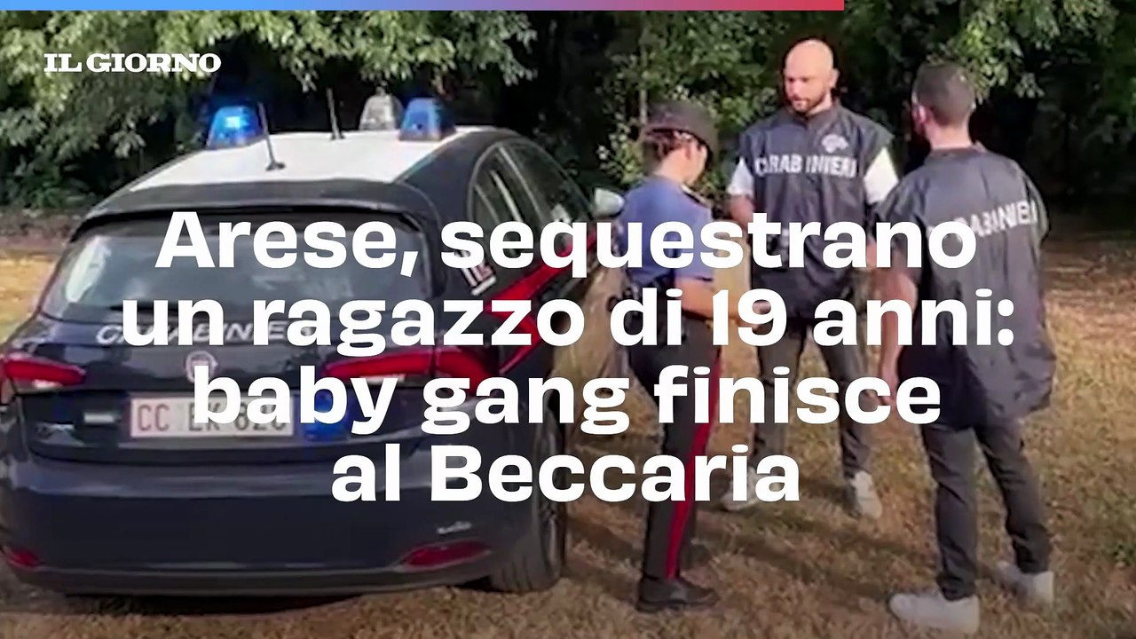 Arese, sequestrano un ragazzo di 19 anni: baby gang finisce al Beccaria