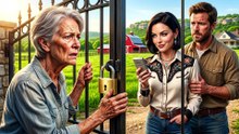 My Daughter-in-Law Locked the Door to My Family's Ranch and Kicked Me Out — What the Neighbors Did to Her Was Brutal