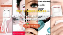 Why Everyone Is Buying Heated Eyelash Curlers Rechargeable Mini - Mini Electric Eyelash Curler Makeup Tools Type C Charg...