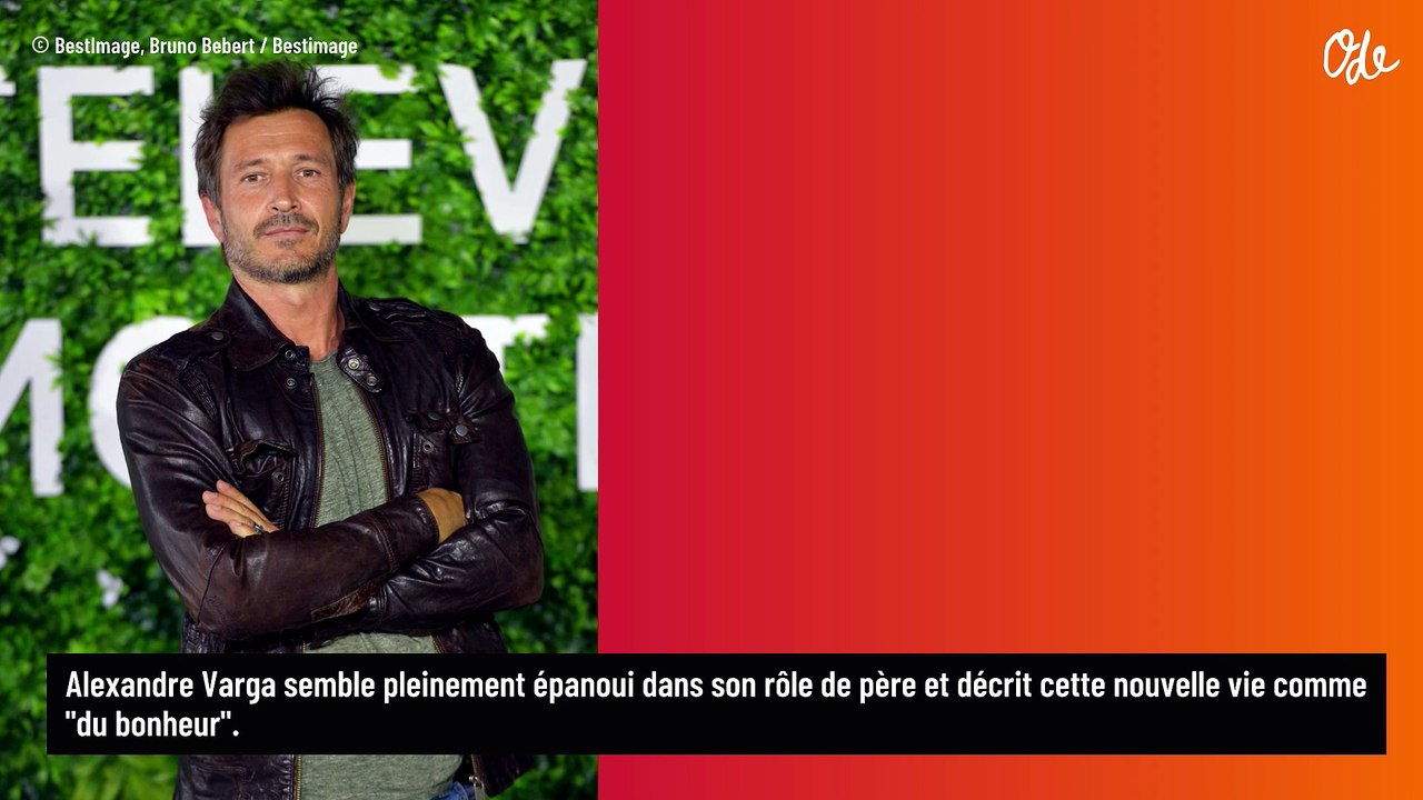 Alexandre Varga (Cassandre) papa pour la première fois à 49 ans, photo de sa compagne et de sa petite Victoire qui commence à faire ses nuits