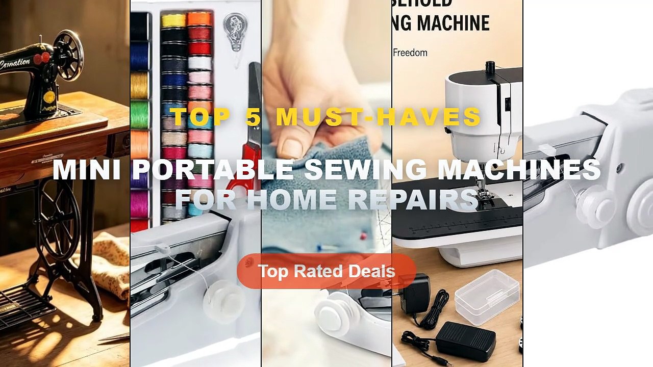 Best Mini Portable Sewing Machines For Home Rep...