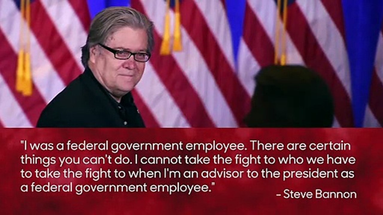 Steve Bannon on '60 Minutes': "Our Purpose is to Support Donald Trump" | THR News [Full Movie]