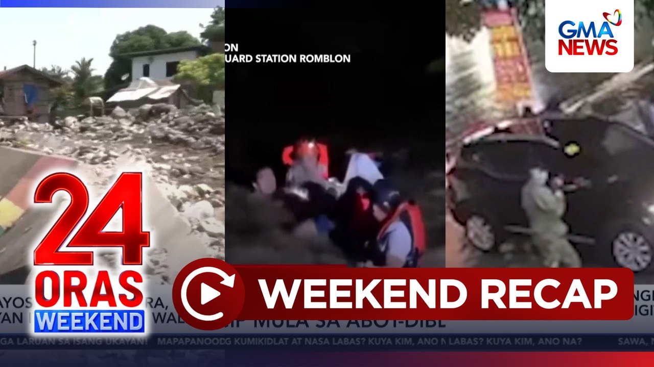24 Oras Weekend: (Parts 1&2) Baha dahil sa Habagat; Dike binakbak; Kidnap ng kapwa-Tsino; atbp.