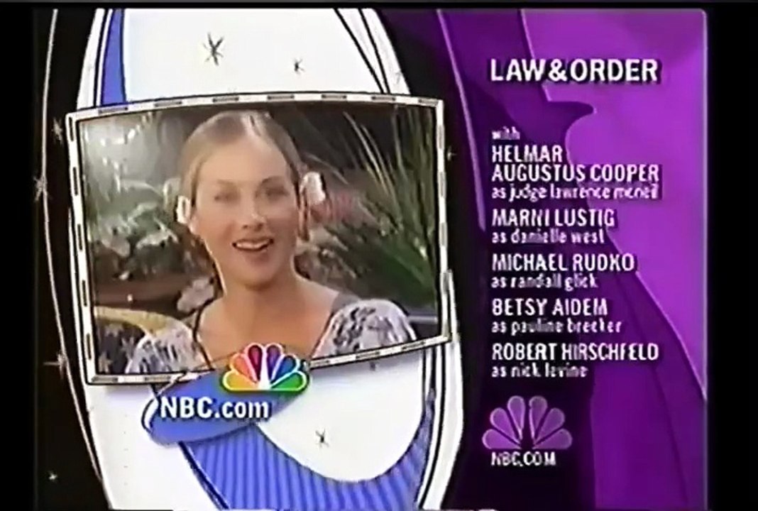 Law & Order NBC Split Screen Credits (2/8/00)