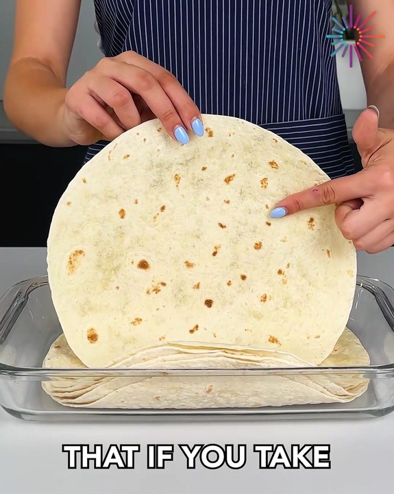 Hassle-free tortilla dinner idea for a fast meal! 🌯🍴