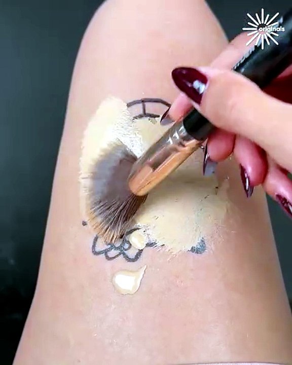Cover up your tattoo in just a few steps!