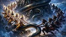 भगवान विष्णु का धनवंतरी अवतार और आयुर्वेद का रहस्य #Shorts #LordVishnu #Mythology #Rahasya #Tridev