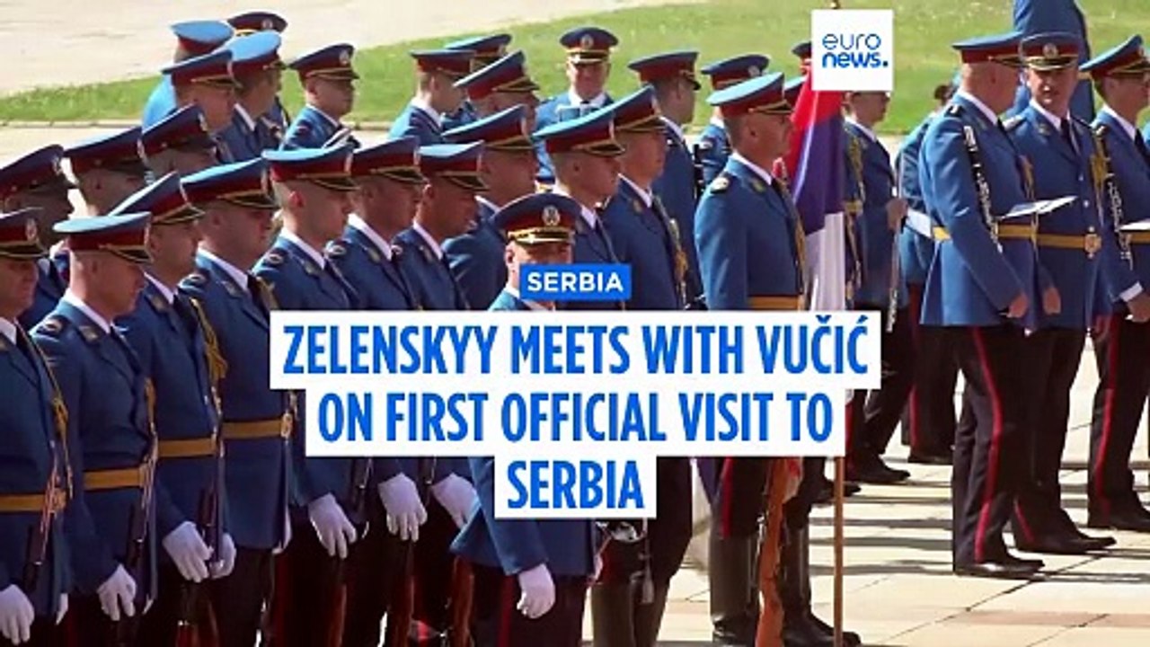 Serbia's Vučić sends signal to Brussels and Moscow by hosting Zelenskyy with pomp and circumstance