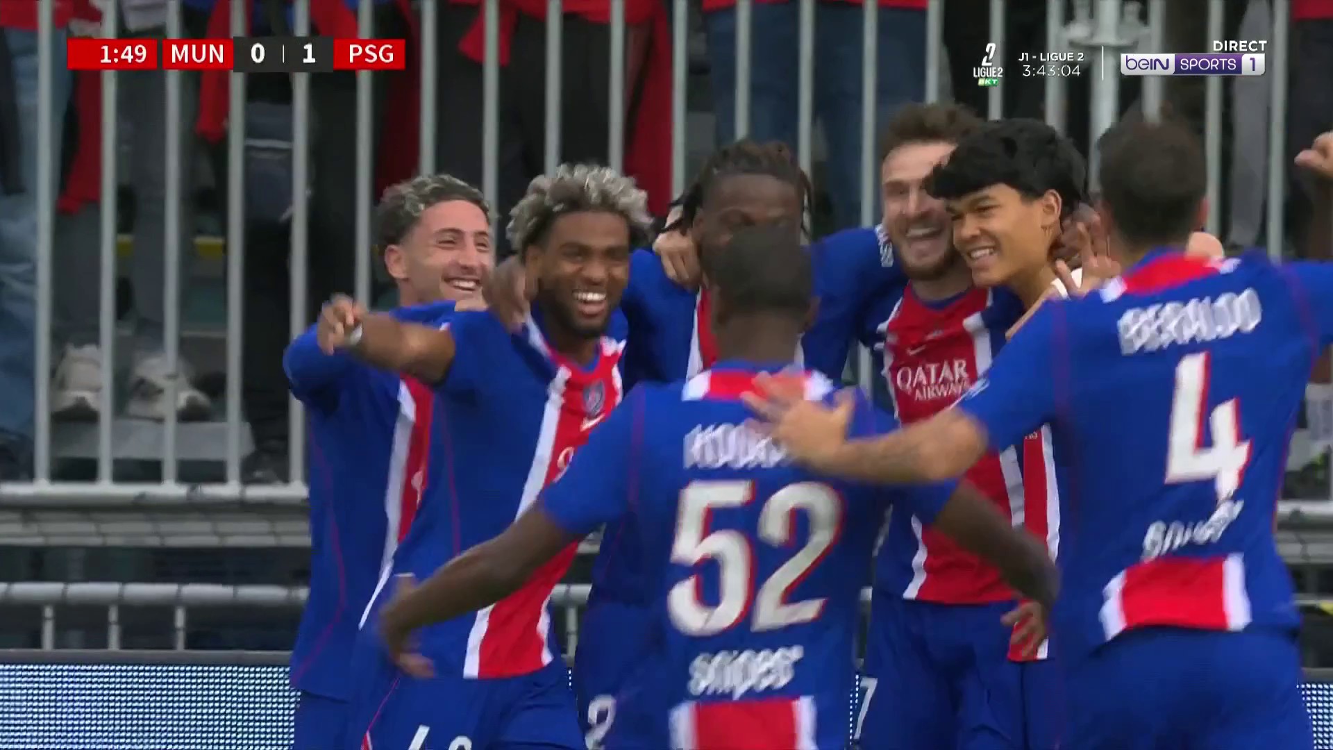 Amical : Kvara pour Dro pour Mbaye, le Paris Saint-Germain ouvre déjà le score conrtre Manchester United !