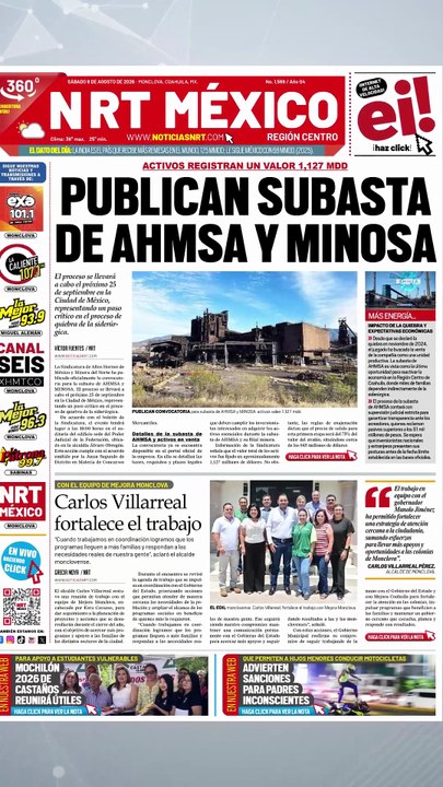 LAS PORTADAS 08-08-26